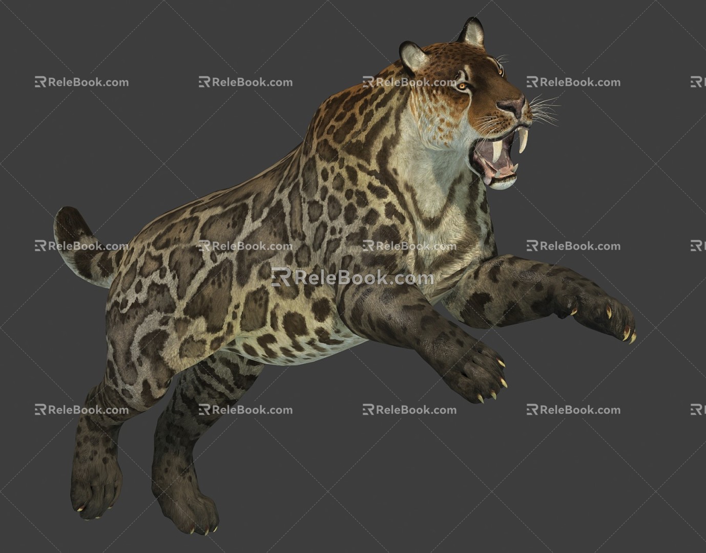 The Modern Tiger 3d model