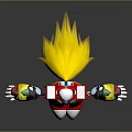 Robot Assistant Small Robot Butler Robot Butler Figure Game Figure 3d model