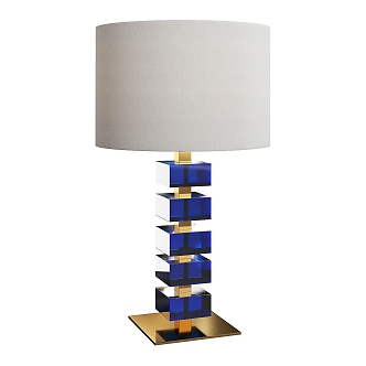 Modern Table Lamp Metal Table Lamp Desk Lamp Ambra Bedside Lamp 3d model