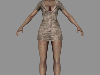 Realistic Silent Hill Monster Nurse Realistic Game Silent Hill Monster Nurse Thriller Horror Zombie Movie model