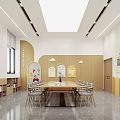 Modern Government Service Hall With Multiple Service Windows And Convenience Service Center Seats