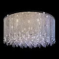 Gorgeous Crystal Ceiling Light With Hanging Pendants And Sparkling Design Elements 3d model