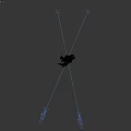 Futuristic Black Mechanical Exoskeleton With Advanced Combat Equipment