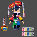 Cartoon Characters Cartoon Clown Characters Q Version Characters Game Characters Game Characters Anime Characters 3d model