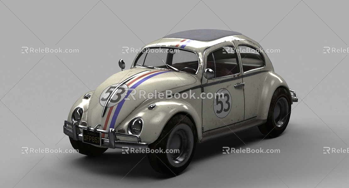 Volkswagen Beetle 3d model