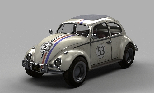 Volkswagen Beetle 3d model