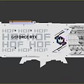 White GEFORCE RTX GPU Design Featuring Cooling Structure And Logo Details