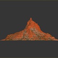 Geography, topography, mountain shape, ridge, ridge, valley, mountain range, canyon, geomorphology, mountain peak, mountain body 3d model