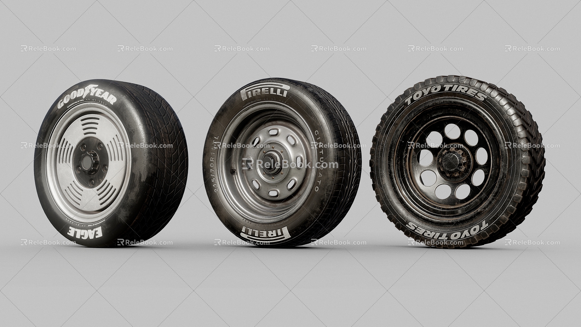 Tire 2 car tire car tire car model