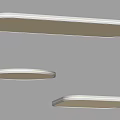 Modern Ceiling Lights With Sleek Design And Various Shapes For Home Interior 3d model