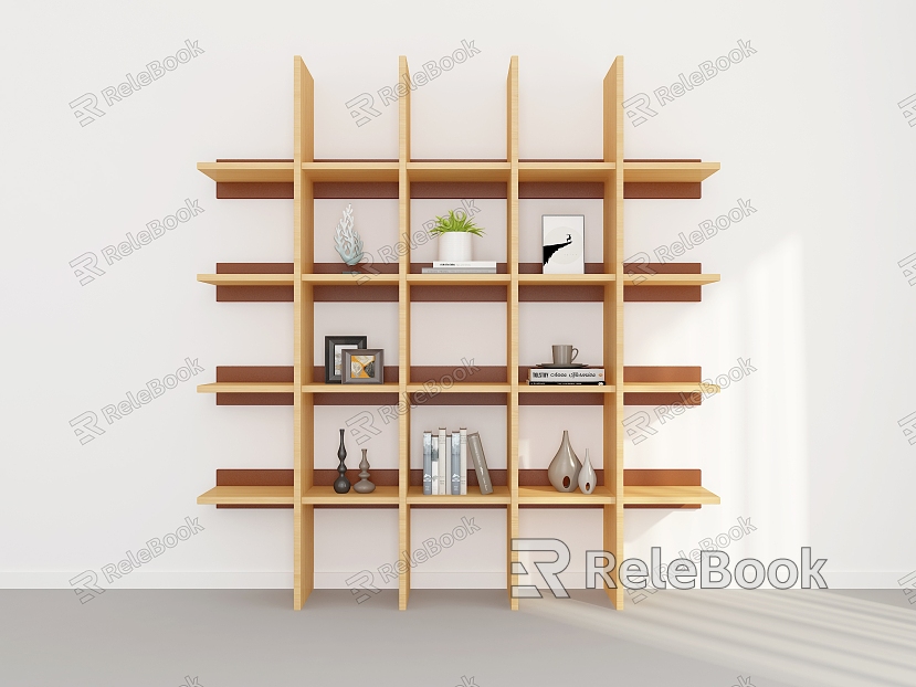 Modern Bookshelf model