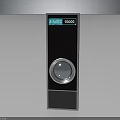 SAVER 10000 Modern Standalone Equipment With Circular Panel And Black Exterior Design