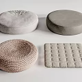 Household Items Round Square Cushions With Soft Fabric And Woven Design For Comfortable Seating