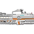 Modern Gun Technology Gun 3d model
