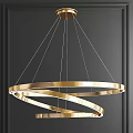 Modern chandelier ring series endon writable 3d model
