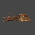 Highly Detailed Triceratops Skeleton 3D Model With Realistic Bone Structure