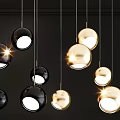Stylish Modern Pendant Lights With Various Designs Gold Black And Glass