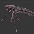 Metal Gripper Tool With Multiple Black Wires And Red Cores Structure