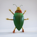 Beetle Toy 3d model