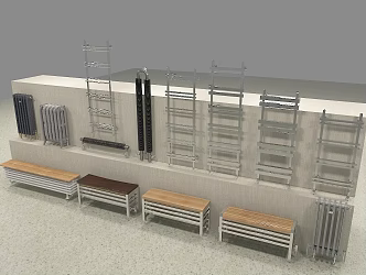 Process heating 3d model