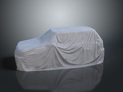 Car Clothing Invisible Car Clothing Car Cover Cloth 3d model