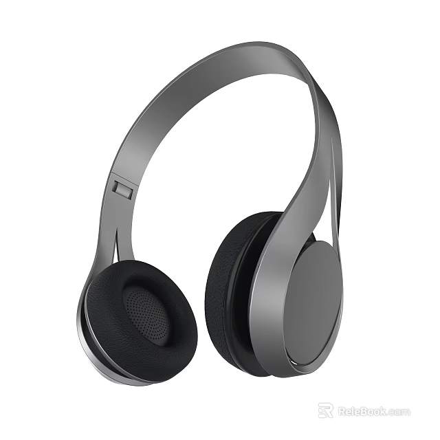 Modern Over Ear Wireless Headphones With Comfortable Ear Cups And High Quality Sound 3d model 