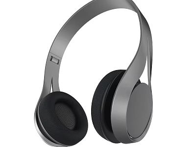 Modern Over Ear Wireless Headphones With Comfortable Ear Cups And High Quality Sound 3d model