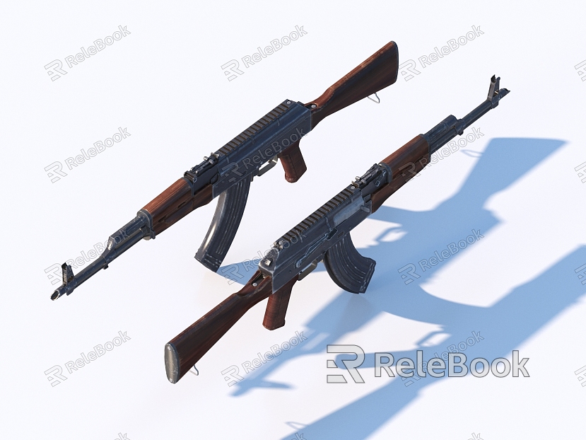 Rifle Weapons Military Supplies model