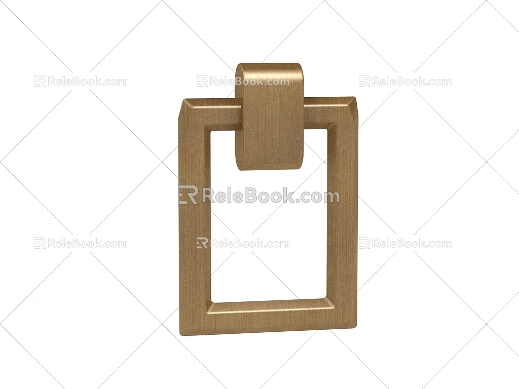 Modern hardware handle 3d model