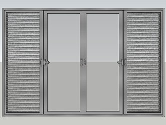 modern sliding window 3d model