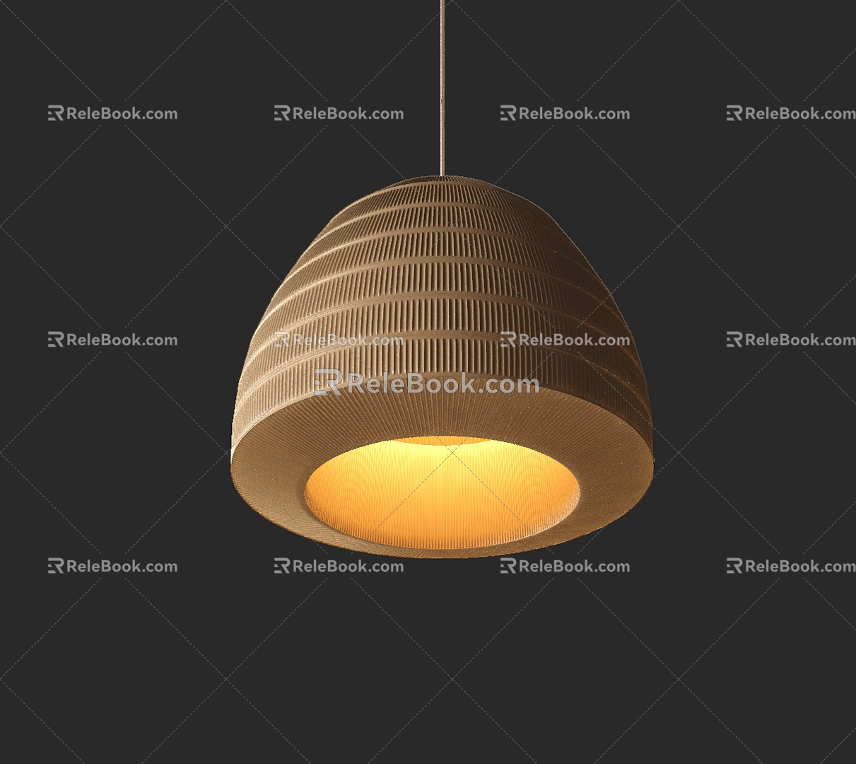 Modern chandelier glass chandelier 3d model