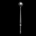 Hardware Tool Metal Rod With Decorative Ball Top Structure For Industrial And Home Use