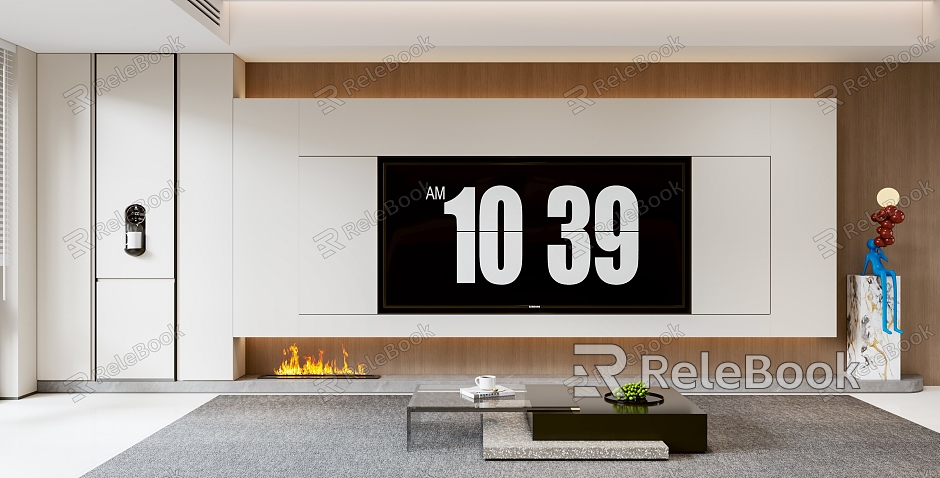 TV wall model