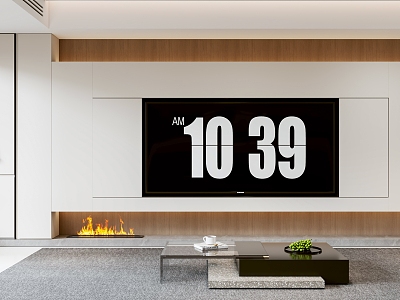 TV wall model