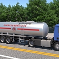 Traffic tanker 3d model