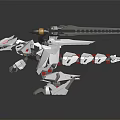 Modern robot Soss machine beast 3d model