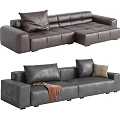 Modern Combination Sofa Multiplayer Sofa 3d model