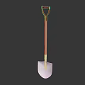 spade shovel tool hardware tools processing tools 3d model