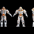 Modern Robot Toy 3d model