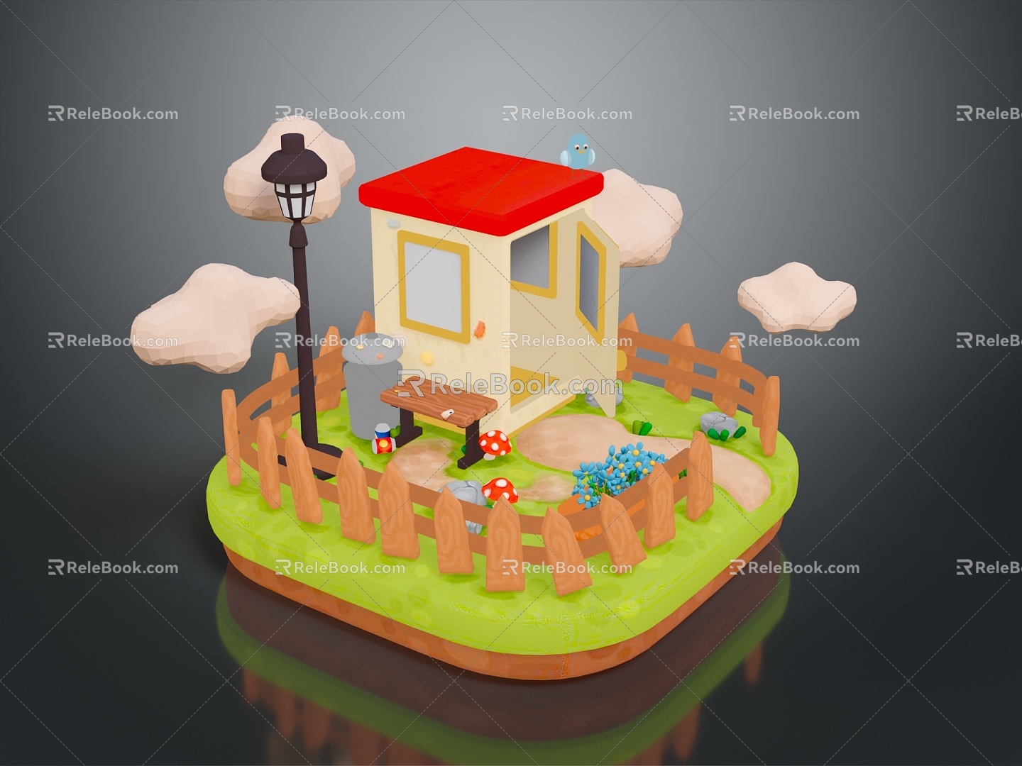 cartoon wooden house cartoon wooden house cartoon wooden house cartoon wooden house cartoon forest wooden house 3d model