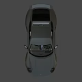 Silver Porsche Two Door Sports Car With Modern Sleek Body And Sporty Wheels