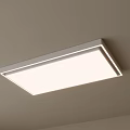 Modern Rectangular Ceiling Light With Sleek Design LED Panel And Even Illumination