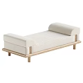 Modern sofa stool bed end stool bench 3d model