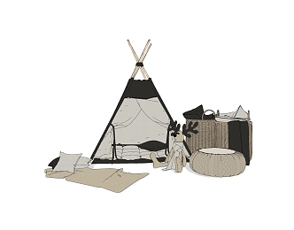 Tent 3d model