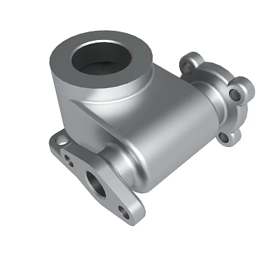 High Quality Metal Mechanical Part With Precision Engineered Design And Mounting Holes 3d model