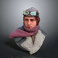 Pilot Aircraft Pilot Fighter Pilot Fighter Aircraft Pilot Fighter Aircraft Pilot Fighter Aircraft Pilot 3d model