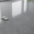 Grey Marble Texture Floor Tiles With Sleek Surface And Natural Light In Modern Interior