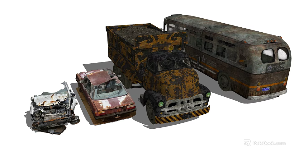 Elegant Modern Kitchen Interior With Marble Island And Cabinets 3d model