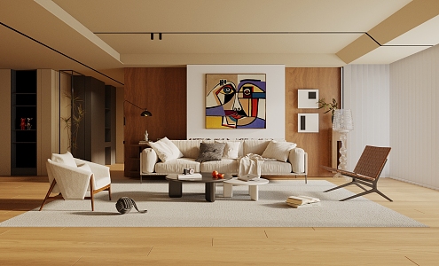 Living room 3d model