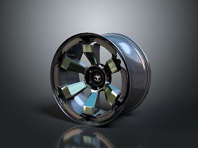 Tire tire wheel hub Volkswagen wheel hub Volkswagen tire new tire car outer tire car wheel hub 3d model